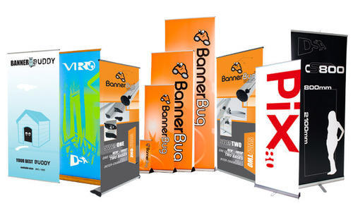 Roll Up Banner Stands Premium
