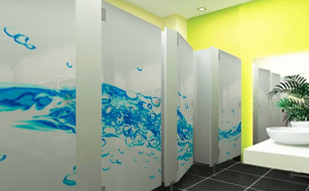 UV printing on wooden Door