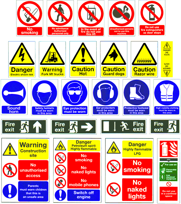 Safety Signages